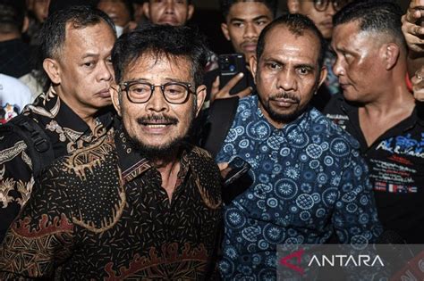 Syl Divonis Tahun Penjara Terbukti Lakukan Korupsi Di Kementan