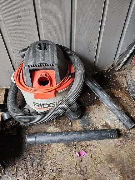 Rigid Shop Vac Isabell Auction