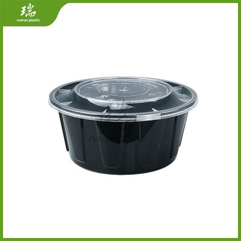 Rearun Disposable Food Packaging Containers Round China Wholesaler