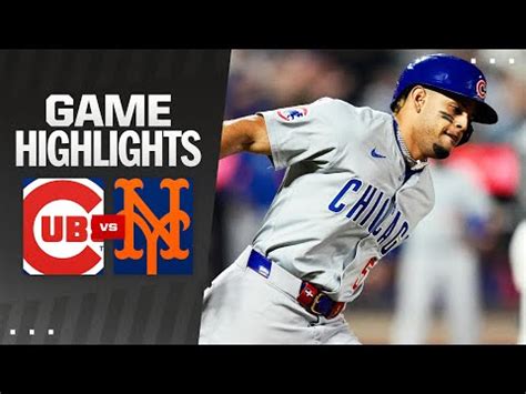 New York Mets Vs Chicago Cubs Predictions Picks Odds For Sunday