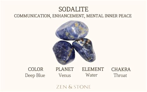 Sodalite Meaning Uses Healing Properties Zen And Stone