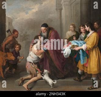 Return Of The Prodigal Son By Bartolome Esteban Murillo