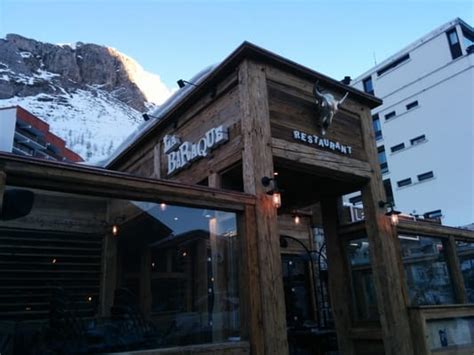 LA BARAQUE Ave Olympique Val d Isère Savoie France Brasseries