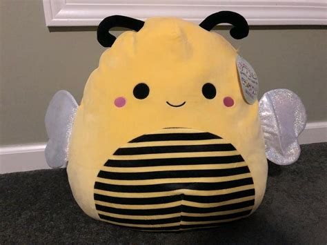 16 Squishmallow Sunny The Bumblebee Super Soft Plush Brand New With Tags 2350692558