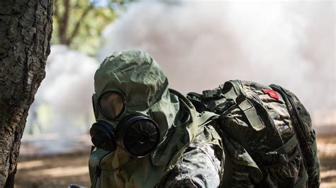 Us Rok Marines Test Cbrn Response During Gas Attack The Official