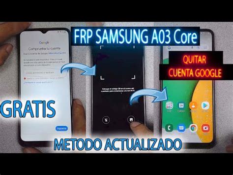 Frp Samsung A Core Como Quitar Cuenta Google Nueva Seguridad Sin Pc