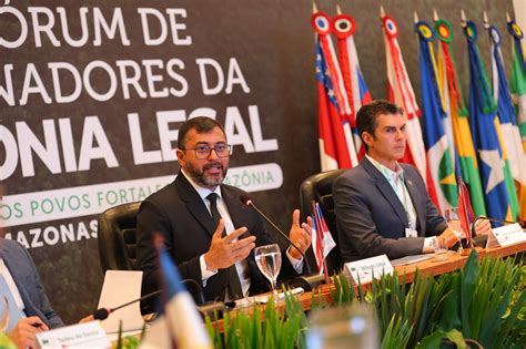 Wilson Lima E Governadores Da Amaz Nia Legal Assinam Carta Compromisso