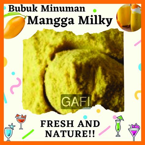 Jual Jual Bubuk Minuman Manis Sweet Drinking Powder Rasa Mangga Milky