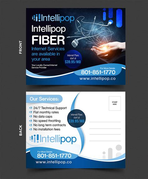 Bold Playful Internet Service Provider Flyer Design For A Company By