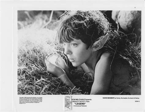 Legend David Bennent As Fairy Vintage Photo Legend Fantasy Movies