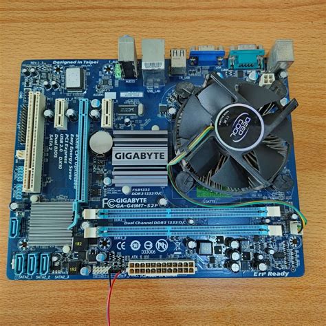 Jual Paket Motherboard Asus Gigabyte G41 DDR3 Tested Normal Mobo PC