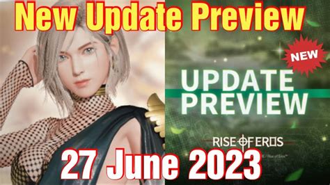 Rise Of Eros New Update Preview On June New Persona Chaos