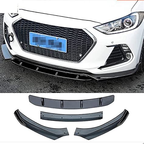 Buy Buhb Front Bumper Spoiler Splitter For Hyundai Elantra 2016 2017