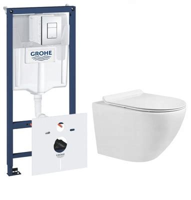 ZESTAW PODTYNKOWY WC GROHE MISKA WC STELAŻ 5W1 10414088843