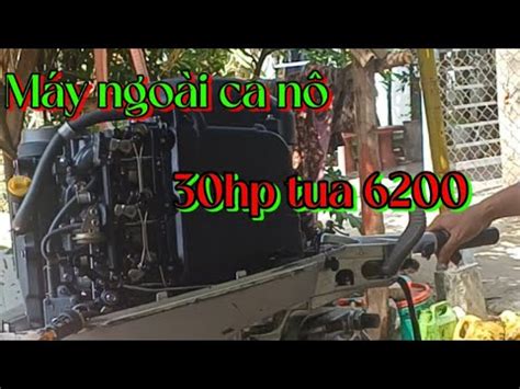 Test máy cano honda 4 thì check out the 4 stroke 30 horsepower Honda