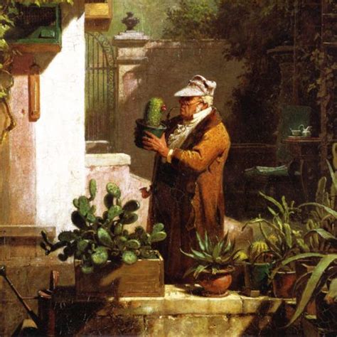 CARL SPITZWEG MALER DER KAKTUSFREUND FAKSIMILE 30 auf Büttenpapier