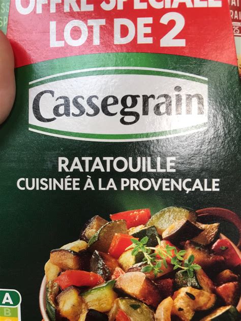 Ratatouille Cuisin E La Proven Ale Cassegrain Communaut Ma