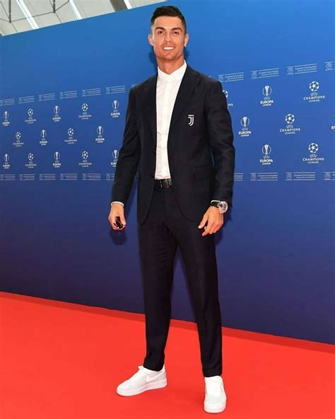 Cristiano Ronaldo White Suit