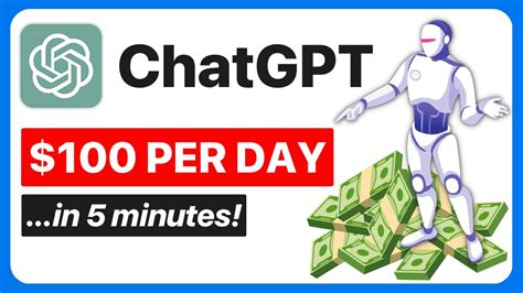 Chatgpt As A Money Maker 5 Strategies To Earn 100 Daily With Ai Hot