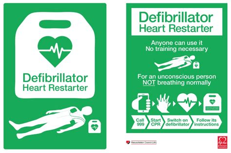 New Aed Sign And Poster Abacus Training