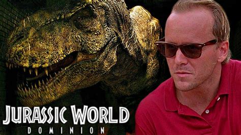 Jurassic World Dominion Confirms Lewis Dodgson Return Youtube