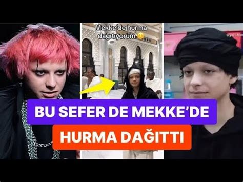 Müslüman Olmuştu Zebani Efe Mekke de Hurma Dağıttığı Anları Paylaştı