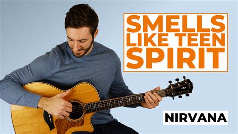 Smells Like Teen Spirit Nirvana Fingerstyle Guitar Lesson And Tab And Chords