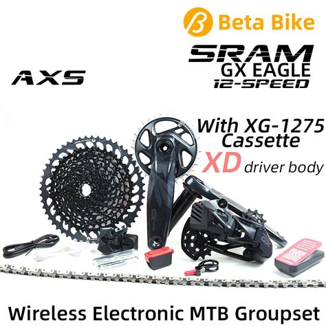 Sram Gx Eagle Axs 12s 12 Speed Derailleur Shifter Electronic Wireless Parts Cassette Xg 1275 Xd