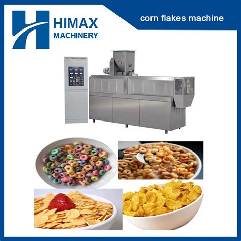 CE Certificate Corn Flakes Extruder Making Breakfast Cereal Machine