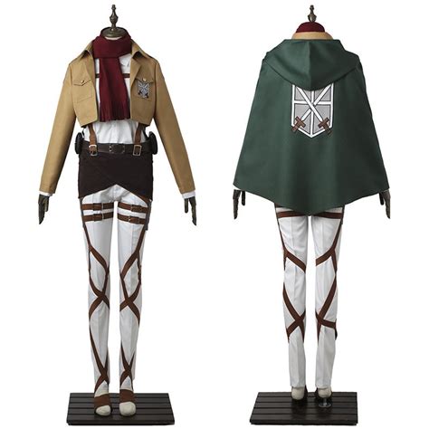 Attack On Titan Mikasa Ackerman Cosplay Costume Winkcosplay