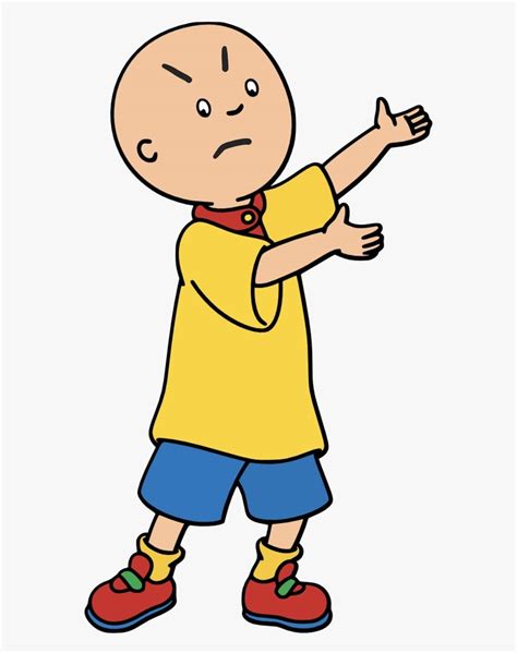 Caillou Is Angry by superlitdiego on DeviantArt