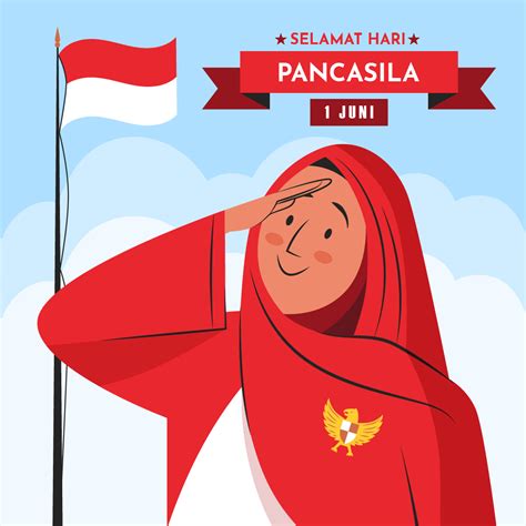 Gambar Ucapan Selamat Hari Lahir Pancasila 2021 Sketzhbook