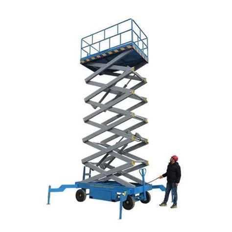 Nakshatra Tech Hydraulic Scissor Lift Operating Height 0 10 Feet