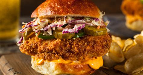 Southern Country Fried Chicken Sandwich (25 Minutes) Recipe