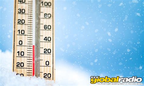 Weather Warning For Freezing Temperatures - 93.6 Global Radio