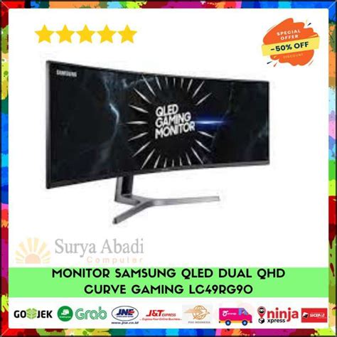 Jual MONITOR SAMSUNG QLED DUAL QHD CURVE GAMING LC49RG90 Di Seller