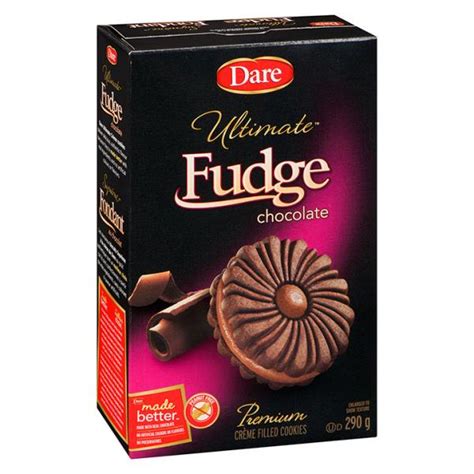 Dare Ultimate Chocolate Fudge Creme Filled Cookies 290g Whistler Grocery Service And Delivery