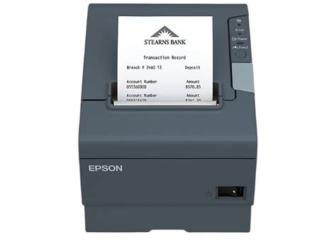 Epson Tm T88v Monochrome Thermal Receipt Printer C31ca85834 Thermal Printers And Supplies