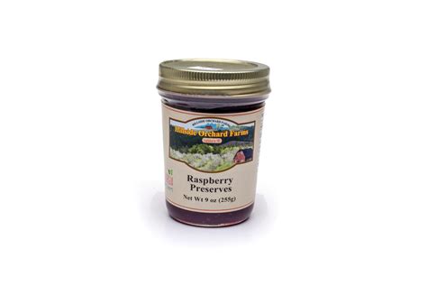 Red Raspberry Preserves 09 Oz Hillside Orchard Farms