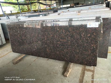 Polished Tan Brown Granite Slab Flooring Thickness Mm At Rs