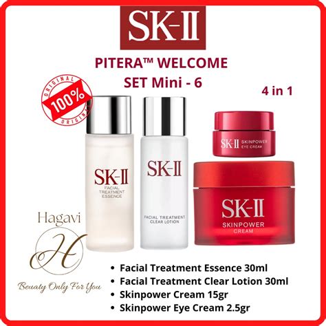 Jual Skii Sk Ii Sk Sk Ii Pitera Welcome Set Mini Ori