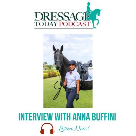 Dressage Today Podcast: Interview with AnnA Buffini