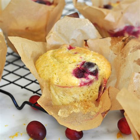 Cooking With Manuela Bakery Style Cranberry Orange Muffins