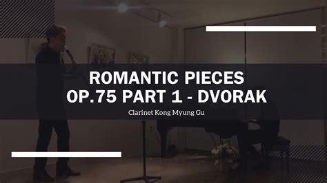 Romantic Pieces Op Part Dvorak Youtube