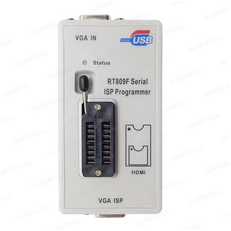 Free Shipping Original New Rt809f Rt809 Usb Programmer 8 Adapters Sop8