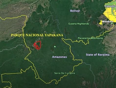 Minería Ilegal en el Parque Nacional Yapacana estado Amazonas SOS