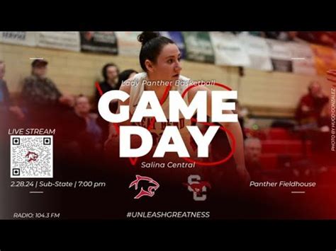 Great Bend Lady Panthers Vs Salina Central Youtube