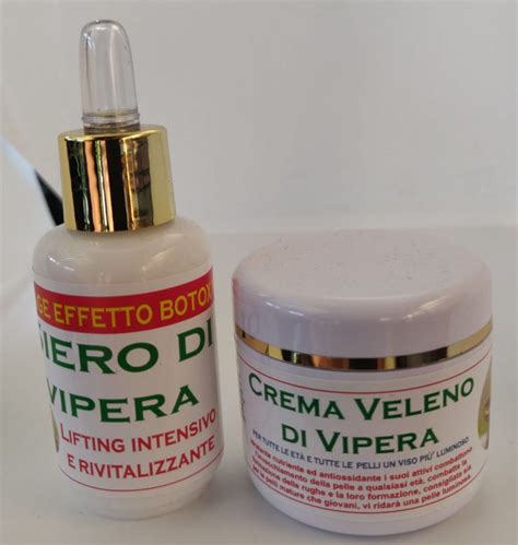 Siero 30ml Crema 30ml Veleno Di Vipera SM Cosmetica