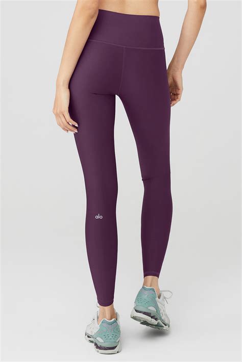 High Waist Airlift Legging Dark Plum Alo Yoga