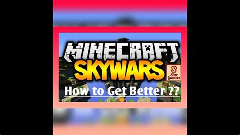 How To Get Better At Minecraft Skywars Tips For Basic Learners Youtube